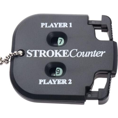 Mini Handy Golf Shot Count Stroke Putt Score Counter Two Digits Scoring Keeper With Key Chain Golf Training Aids Golf Accessorie