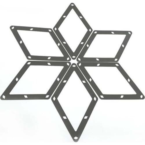 Xmlivet 30pcs/lot 2016 New Rhombus Design Nine-ball Invisible Ball Sheet Convenient Billiard Table Accessories