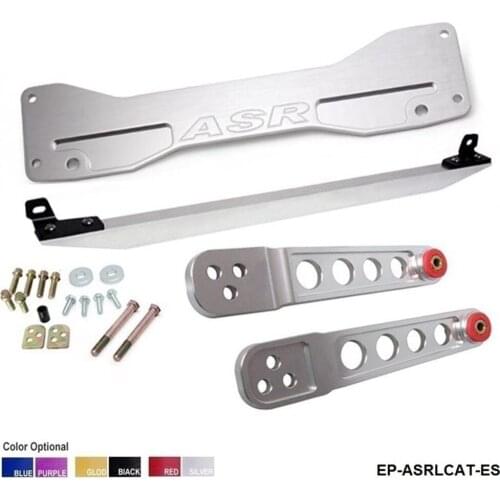 For Honda Element 02-06 Acura RSX DC5 REAR SUBFRAME BRACE+TIE BAR+Rear Lower Control Arm EP-ASRLCAT-ES