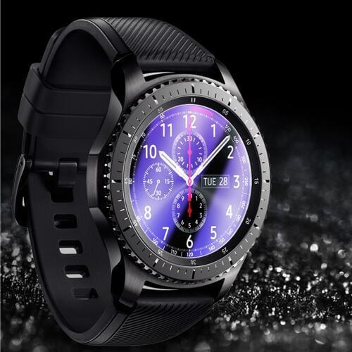 Gear S3 Frontier glass For Samsung Galaxy watch 46mm 42mm Gear Sport band S2 Classic Screen Protector 9H 2.5D S 3 Tempered glass
