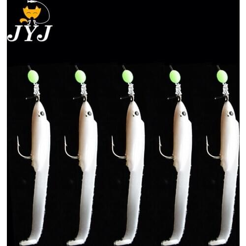 1bag Carbon Steel Mackerel Feathers Bass Cod Lure Sea Fishing 5 Fishing Hook Treble Bait Fishing Wire No.1/0