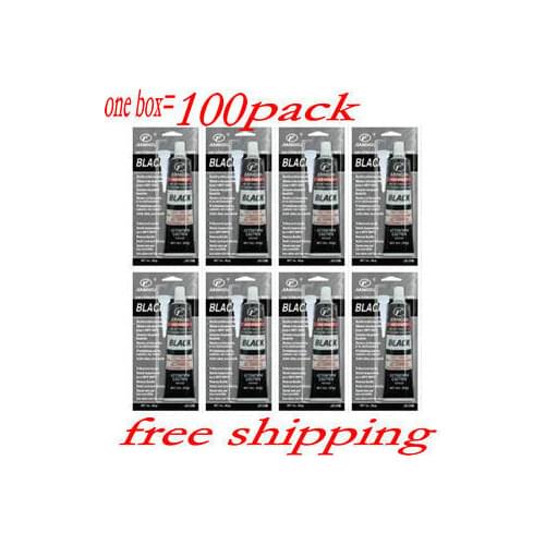 100 pack Ultra Black Maximum Oil Resistance RTV Silicone Gasket Maker 85g same as 82180