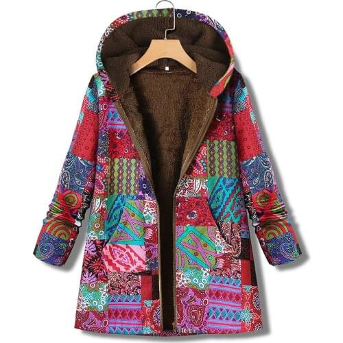 2021 Autumn And Winter New Casual Cotton Padded Clothes Korean Fashion Cotton Hemp Hooded Cotton Clothes Plush Loose Wm