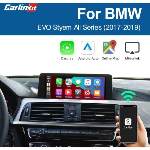 Carlinkit Decoder For BMW X1 X2 X3 X4 X5 X6 X7 All Series EVO system Wireless CarPlay Android Auto AirPlay Music IOS14 Free DHL