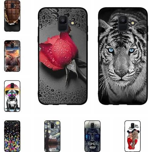 For Samsung Galaxy A6 2018 A600 A600F Case Silicone Funda Coque Back Cover For Samsung A6 2018 Phone Case Capa Bumper Protective