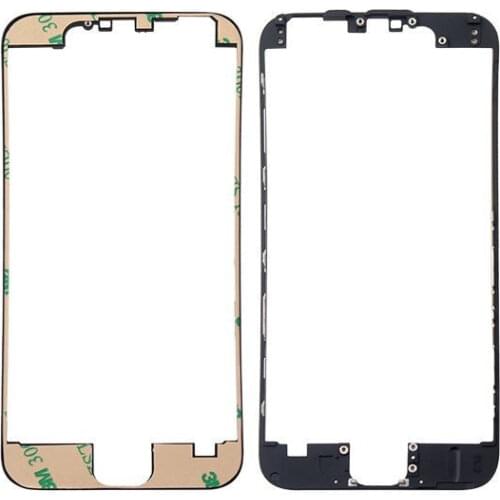Black Frame Digitizer Frame for Iphone 6 with adhesive