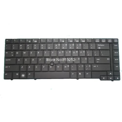 Laptop US Keyboard For HP EliteBook 8440P 8440W MP-09A63US6698 598042-001 594052-001 SN5098 V103102AS With Pointing Stick