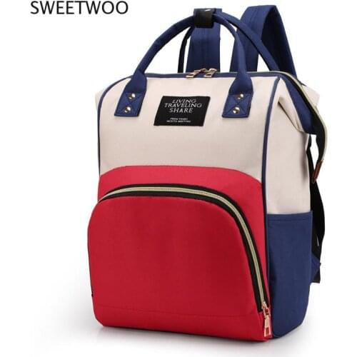 Fashion Mam Bag Maternity Bag Large Capacity Baby Care Bag Travel Backpack