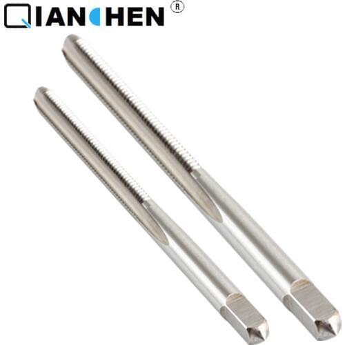 QIANCHEN independent brand 5 pcs Tapping Drill Bit Set Spiral Flute High Quality M3 M4 M5 M6 M8 High speed Cutting HSS Screw Tap
