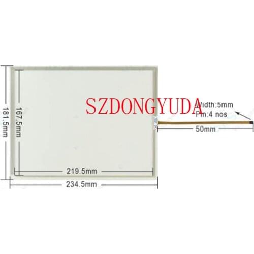 New Touchpad 10.4 Inch For Multic Panel MP277 6AV6643-8AD10-0AA0 6AV6 643-8AD10-0AA0 Touch Screen Glass Sensor Replacement