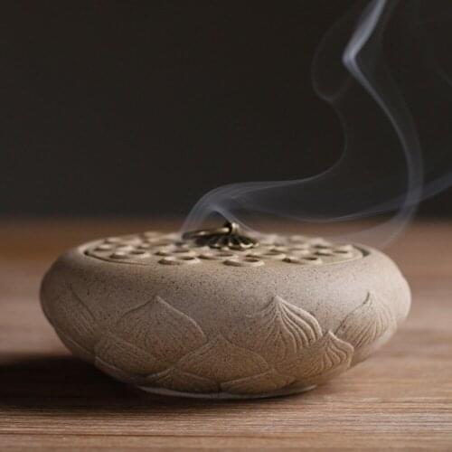 Retro Incense Burner Elegant Incense Dish Lotus Shape Incense Holder Incense Tray Ash Catcher Zen Room Crafts for Home Classic
