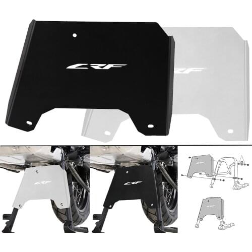 Skid Plate Bash Frame Protector Engine Guard Extension For Centerstand For Honda CRF1100L Africa Twin Adventure Sports 2019-2021