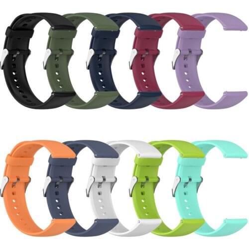 Straps For Samsung Galaxy Watch 4 44mm 40mm / 4 Classic 42mm 46mm WatchStrap band Sport Silicone Wristbands Accessories Bracelet