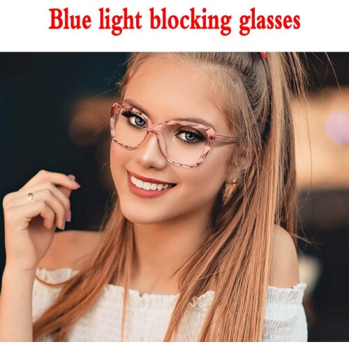 2020 Trends Anti Blue Light Oversized Glasses Computer Women Blue Blocking Gaming Big Size Men Eyeglasses Frame NX