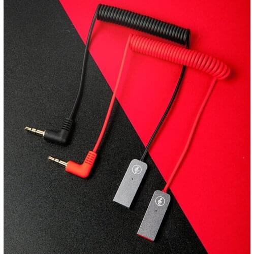 USB Bluetooth-compatible Adapter Dongle Cable & Mic 3.5mm Jack Aux Bluetooth 5.0 Receiver Speaker Audio Music Car Transmitter