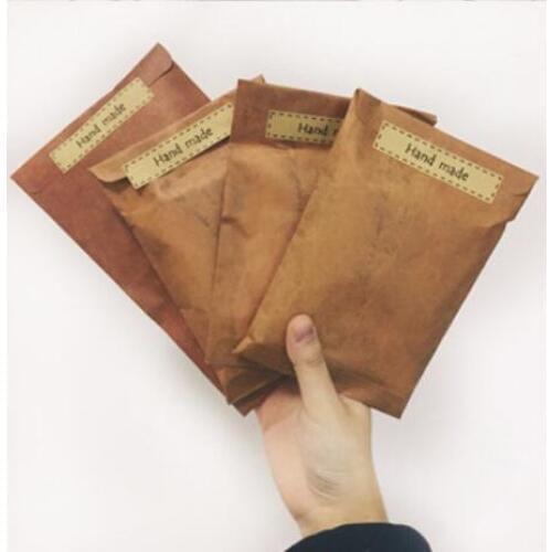 200pcsColoffice Vintage envelope creative kraft paper envelopes DIY Decorative Gift Envelope