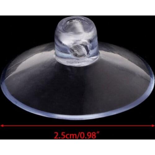 YYSD Clear Mushroom Head Sucker Kitchen Window Wall Vacuum Adhesive Hook Suction Cup