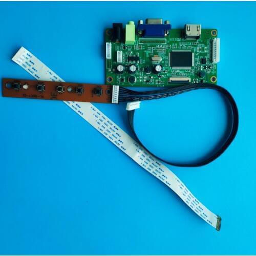 For N173HGE-E21 1920X1080 HDMI DIY 30Pin monitor LCD DRIVER SCREEN display EDP LED KIT VGA Controller board 17.3"