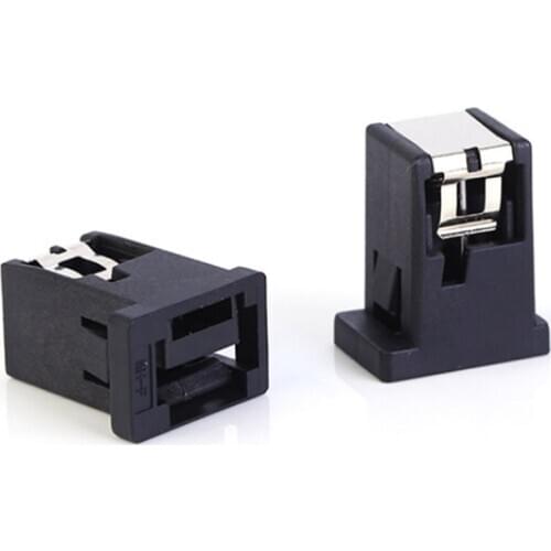 2pcs anti-shock door lock switch black wear-resistant anti-pull buckle micro switch black