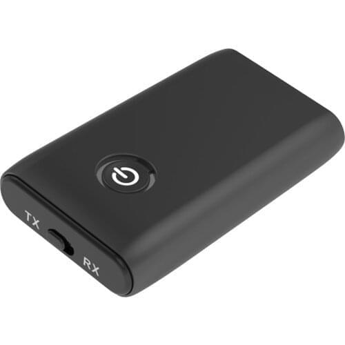 2 in 1 BT Audio Receiver and Transmitter Mini 3.5mm Jack Music Wirelessly Adapter Plug&Play for PC TV Car Home Stereo System