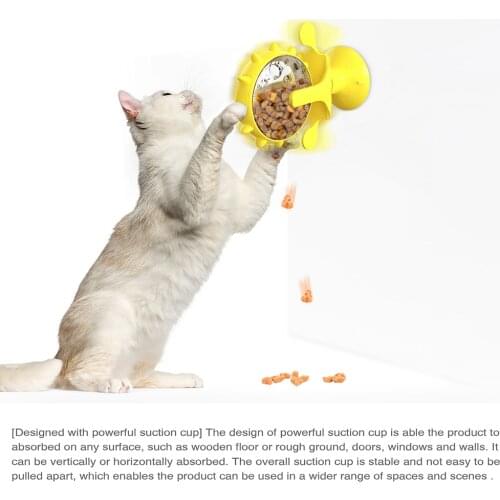 2021 New Interactive Treat Leaking Toy for Small Dogs Original Slow Dog Feeder Funny Dog Wheel Pet Products Accessories