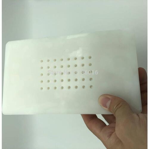 7 inch 14 inch separate rubber mat Lcd suction heating separator machine white rubber lcd toucn screen separating mat