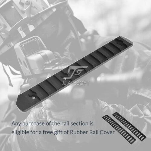 ACI 13-Slot 13 Slot M-LOK / MLOK Rail CNC Lightweight (Black/Red/Tan/Silver) Buy One Get 2pcs FREE Rail Cover