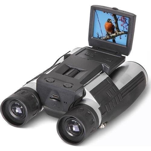 Winait FS608R 2" FHD Digital Camera Binoculars 12x32 Video Recorder Camcorder LCD Telescope For Watching,Hunting and Spying