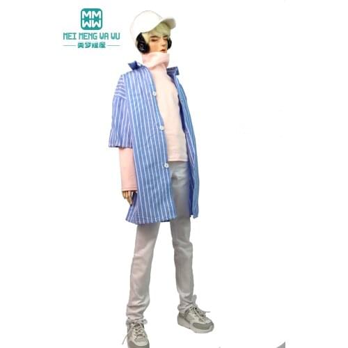 BJD Toys Doll clothes for 68-75cm BJD SD17 POPO68 1/3 spherical joint doll accessories Fashion turtleneck pink, gray, white, blu