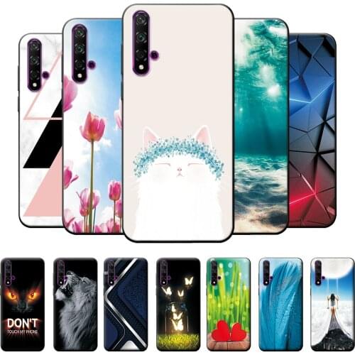 Case For Huawei Nova 5T Case 6.26 inch Back Cover For Huawei Nova 5T Soft Silicone TPU Phone Case For Huawei Nova 5T Nova 5 T