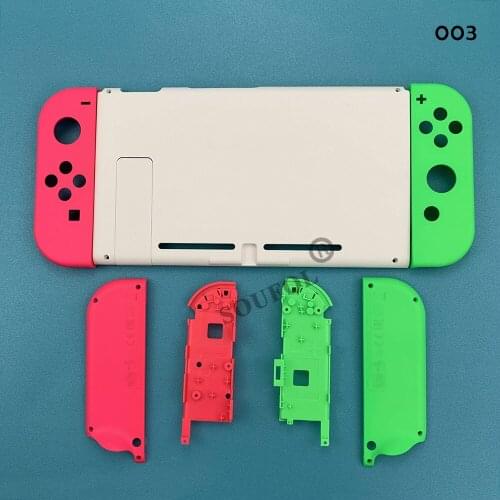 Soft Touch Ivory White DIY Replacement Shell Housing Case Cover for Nintend NS Switch Console Joycon Dropshipping