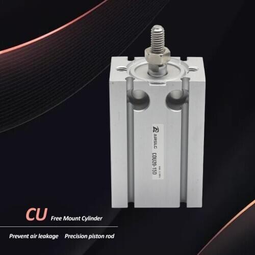 CU CDU SMC Type Free Mount Cylinder CDU6 10 16 20 25 32mm Stroke 5-60mm Double Acting Built-in magnet Pneumatic Cylinder