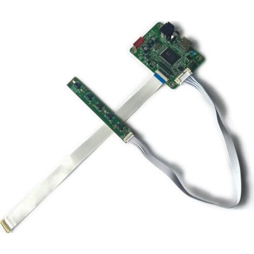 DIY kit WLED display panel controller board notebook pc 30 Pin EDP 1366*768 For HB125WX1/HB133WX1/HB140WX1/HN116WX1 screen