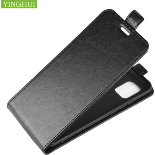 For ZTE Axon 11 cover Leather Case For ZTE Axon 11 Flip Phone case Vertical Cover With Card Holder For ZTE Axon 11 case bag