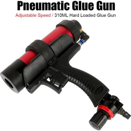 Tungfull Glass Rubber Grout Construction Tools Pneumatic Sealant Guns 310ml Air Guns Valve Silicone Sausages Caulking Tool Caulk