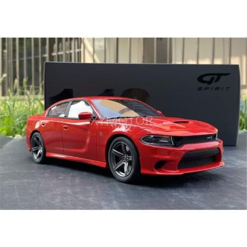 GT Spirit 1/18 For Dodge Charger SRT Hellcat Diecast Model Car Limited edition Metal Resin Gift Collection Ornaments Display