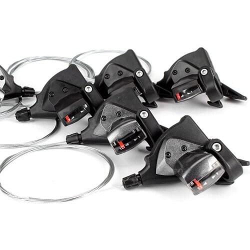 2Pcs Mountain Bike 7/8/9/10/11 Speed Shifter Bicycle Derailleur Cycling Accessories Bicycle Speed Trigger Shifter