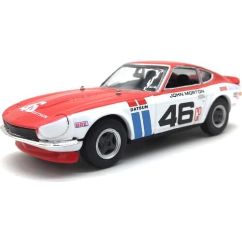 Diecast 1:43 Scale 1970 DATSUN 240Z Sports Car Simulation Alloy Car Model Adult Collection Ornaments Gifts Toys for Boys