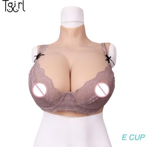 Shemale Fake Breast E Cup Liquid Silicone Filled Boobs Breast Forms For Crossdressers travestismo drag queen