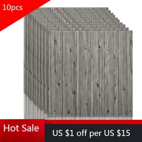 NEW Brick Panel Wall Sticker PE Foam Self Adhesive Waterproof Home Mural 70x70cm