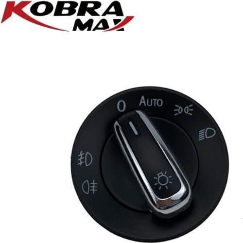 KobraMax Headlight Fog Light Control Switch Replacement 5ND941431B Fits For Volkswagen Car Accessories