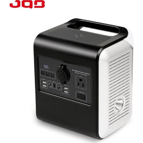 150,000mAh AC600W Portable Power Station 12V Car Jump Starter Emergency Backup Solar Generation