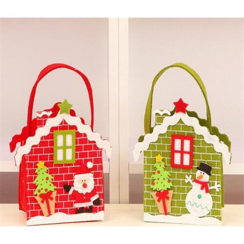 Christmas Gift Bag For Candy Christmas Gift Bags Christmas Ornament Decoration Santa Claus Bags for Tree Navidad