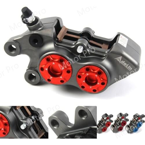 Motorcycle Disc Brake Caliper 4 Piston AdeLin ADL-11 Universal CNC Brake Calipers 40mm For BWS RSZ Honda SUZUKI BMW Right Left