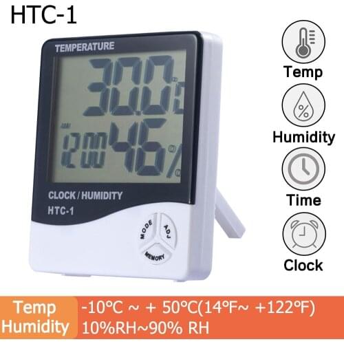 New Backlight Digital LCD Indoor Convenient Temperature Sensor Humidity Meter Thermometer Hygrometer Gauge 556789