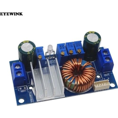 DC-DC 5A Buck Constant Voltage Constant Current MPPT Solar Panel Controller 6-36V To 1.25-32V Step Down Charging Module