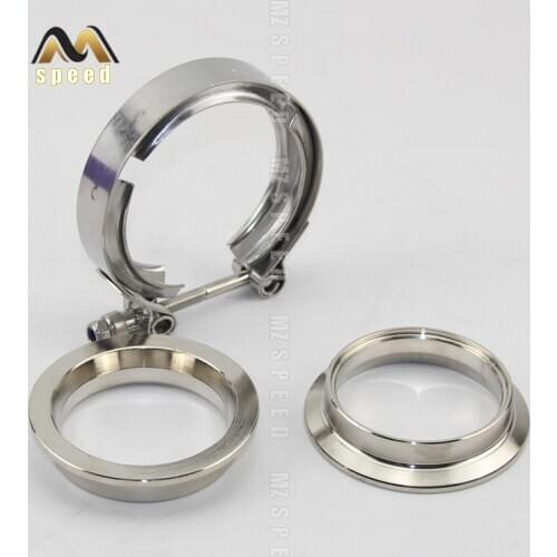 Stainless steel V-groove Exhaust pipe universal connection chuck Turbine pipe clamp universal type