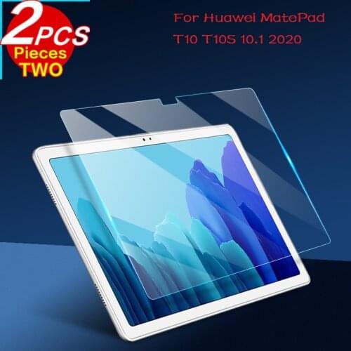 2Piece For Huawei MediaPad T10s 2020 Tempered Glass Screen Protector For Huawei Matepad T10s T10 AGS3-L09 AGS3-W09 Glass Films