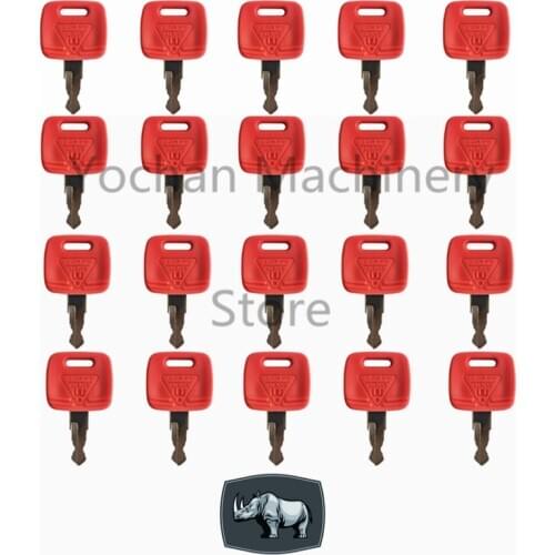 20 Pcs For John Deere Tractor Ignition Keys OEM RE183935 RE43492 RE71557