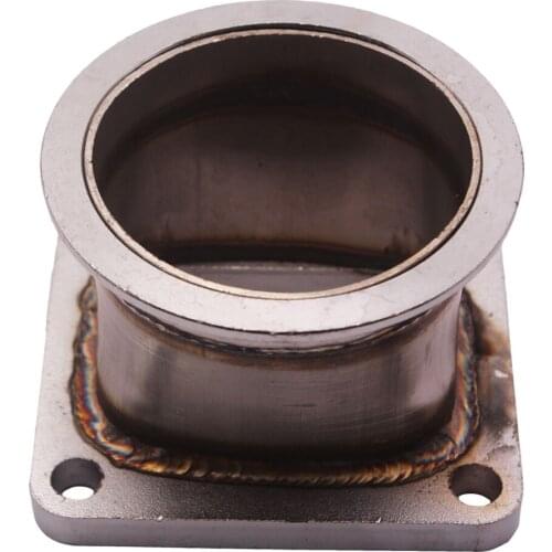 T4 4 Bolt EXHAUST ADAPTER FLANGE EXTERNAL WASTEGATE FLANGE 3" 76mm